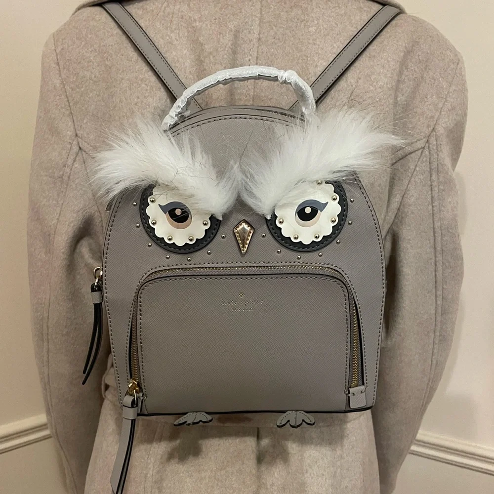 Kate Spade Owl Tomi Star Bright Backpack - Picture 1 of 9